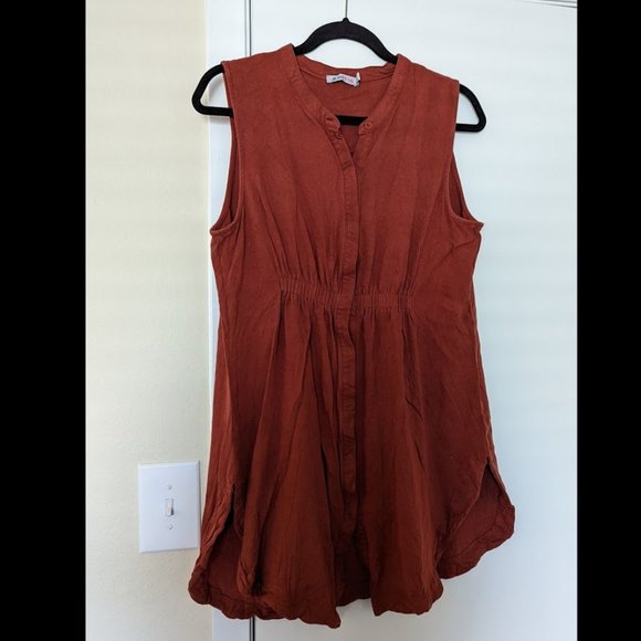 Cinch waist sleevless tunic - Picture 1 of 1